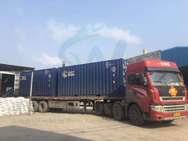 聚合氯化铝发货现场