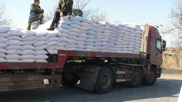 活性炭发货现场